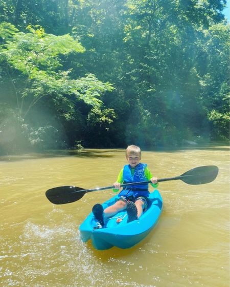 Fun large Christmas gift! We have thoroughly enjoyed our sit on top kayaks for a handful of years. They are easy for our kids to manage. There are some tie downs on each end to hook to your kayak if needed 💦

#LTKGiftGuide #LTKkids #LTKfamily
