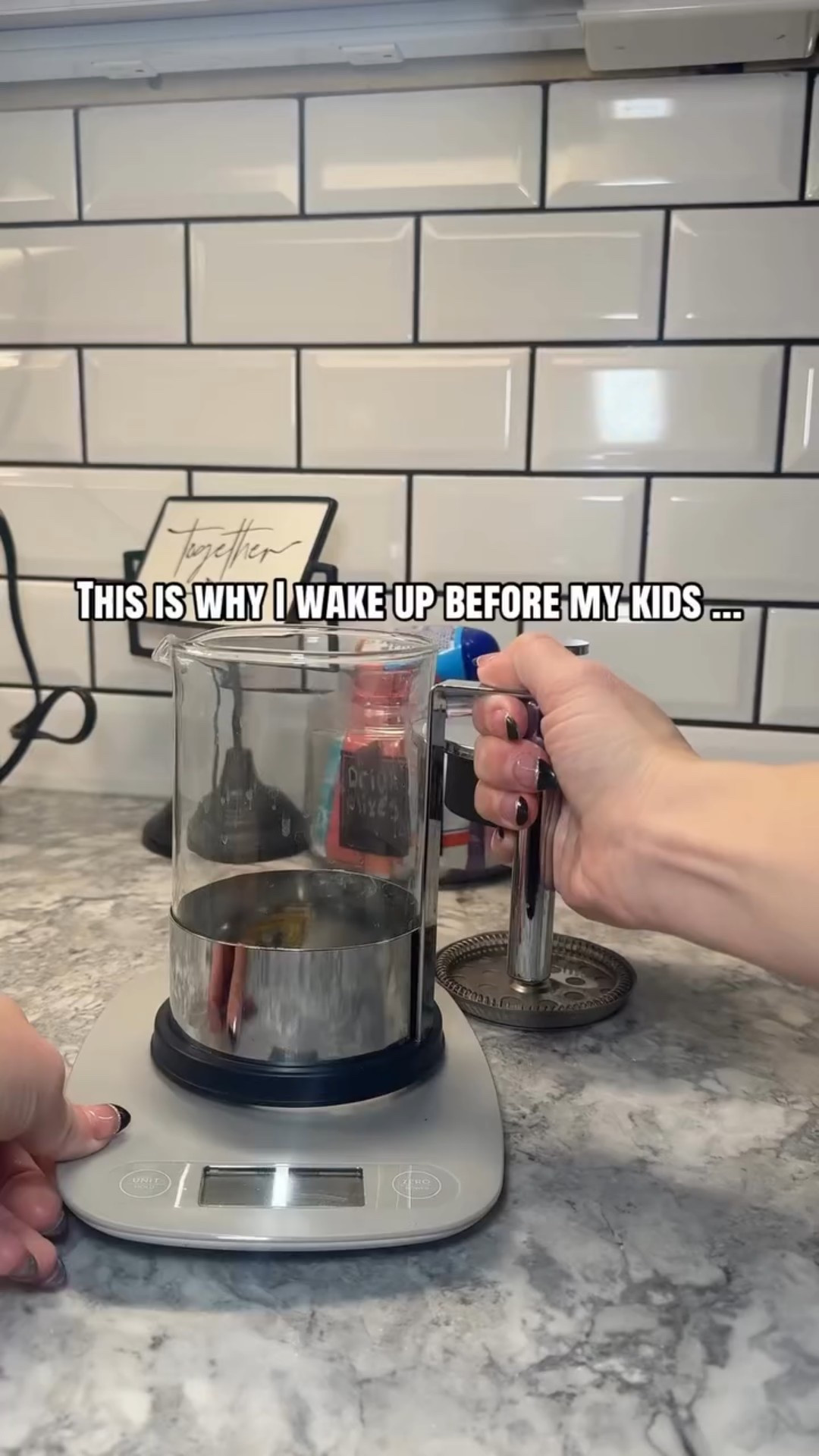The house is quiet, the coffee is hot and no one needs me yet … this is why I started waking up before my kids☕️code mrstiffanysullivan saves at trade coffee! 
#morningcoffee #coffee #coffeeoftheday #morningroutine #momlife #relatablemom #momoftwo #motherhood #slowmornings #asmr #coffee #frenchpresscoffee #tradecoffee #millennialmom 
@tradecoffeeco @atomicoffeeroasters

#LTKdayinmylife #LTKmomlife