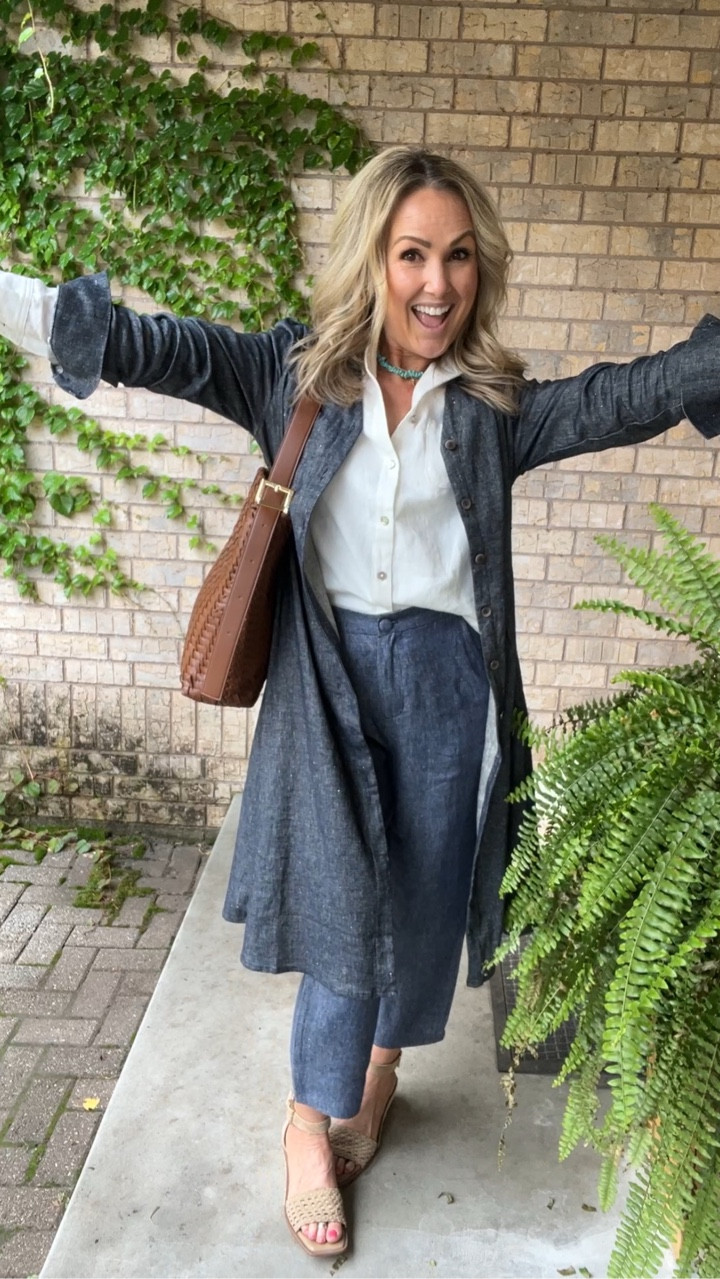 I am wearing size small in each of these linen pieces. 

#Linen #LINTICO #Sustainable



#LTKWorkwear #LTKStyleTip #LTKOver40