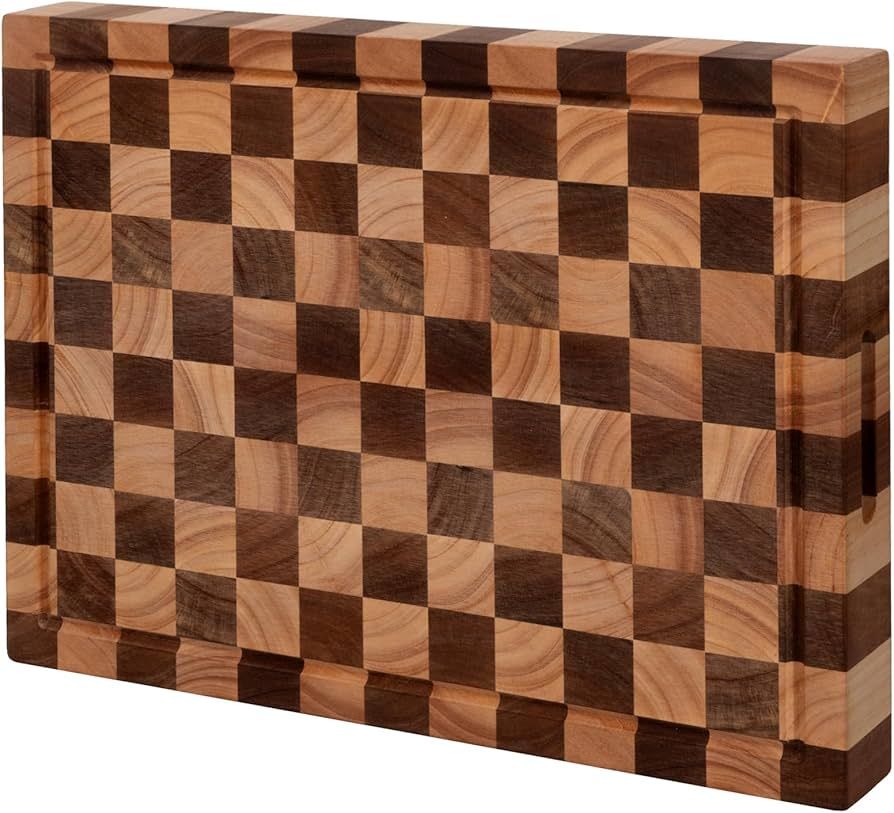 Acacia Wood Cutting Board 20x15x1.5 Inch, Butcher Block Cutting Board for Kitchen, Premium Acacia... | Amazon (US)