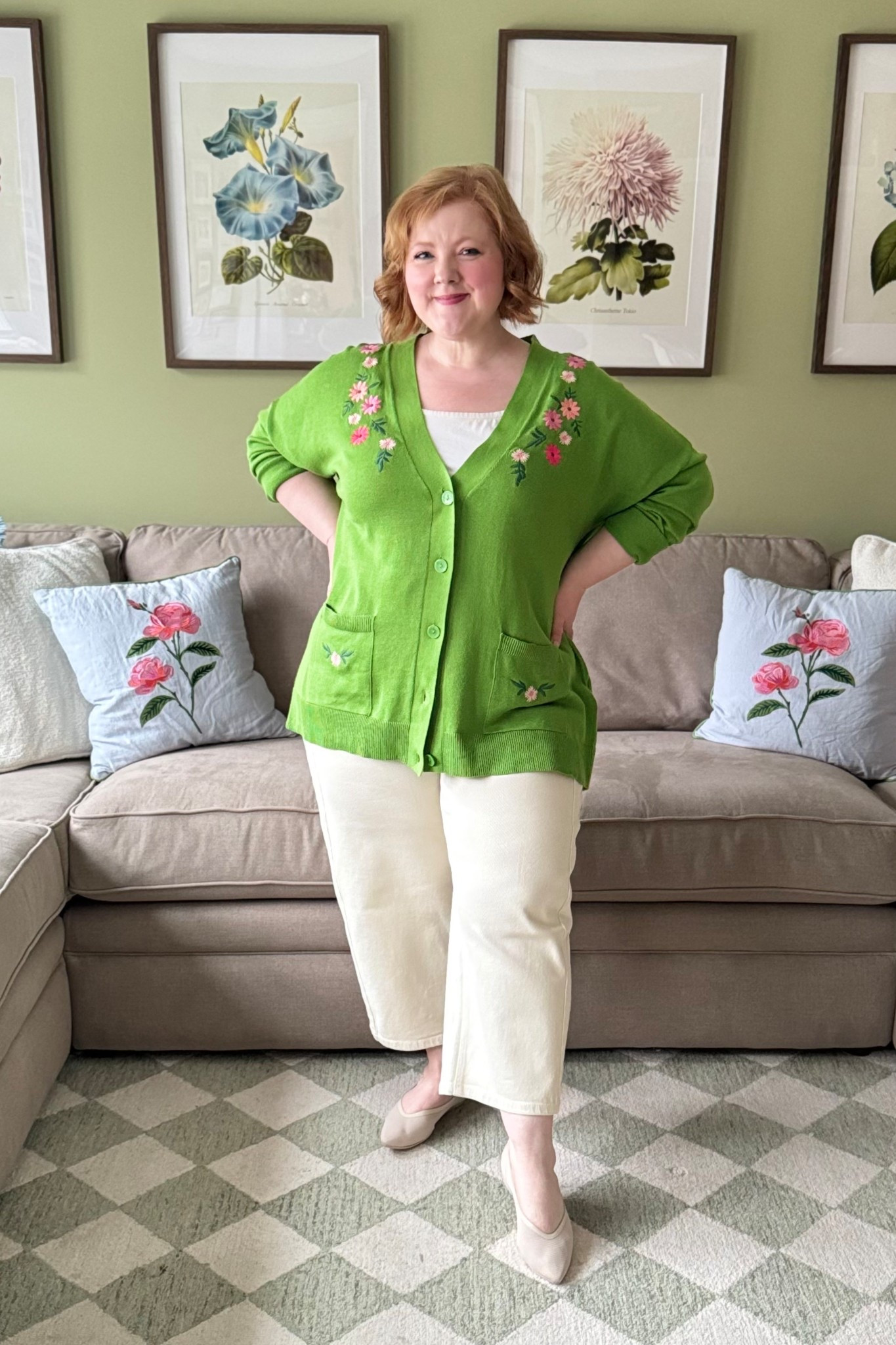 Casual Spring Outfit From Ulla Popken 💐 Sweater size 16/18 (runs large) and wide leg cropped jeans size 16

Use code WWWULLA for 35% OFF your order!

#LTKMidsize #LTKPlusSize #LTKootd