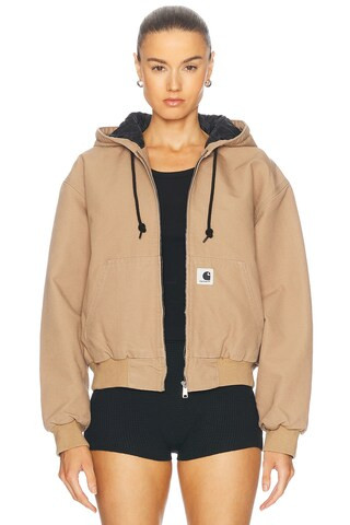 Carhartt WIP OG Active Jacket in Peanut - Tan. Size XS (also in ). | FWRD 