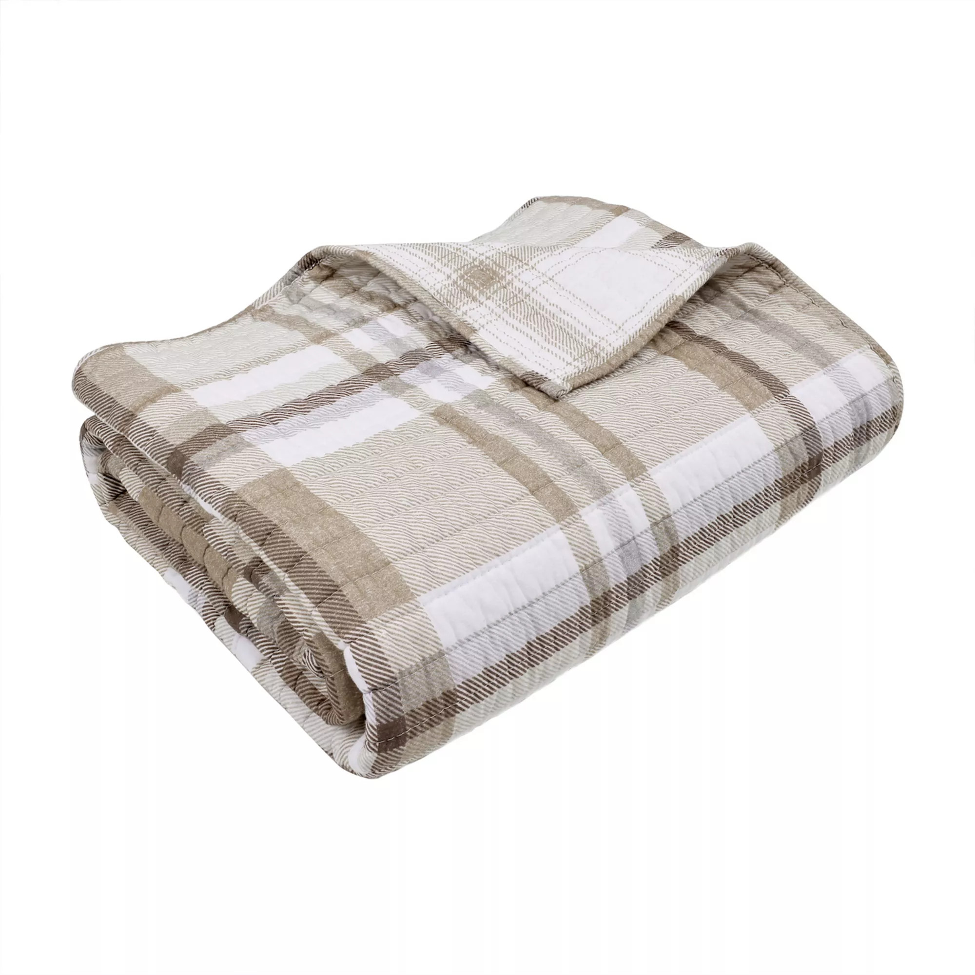 Levtex Home Thatch Home Spencer Plaid Quilted Throw Blanket | Kohl's