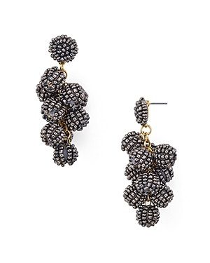Aqua Beaded Cluster Drop Earrings - 100% Exclusive | Bloomingdale's (US)