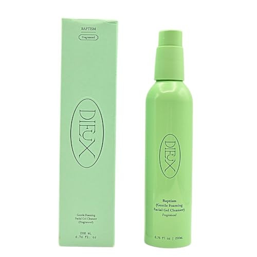 Dieux Baptism Gentle Foaming Facial Gel Cleanser Fragranced 6.76 oz | Amazon (US)