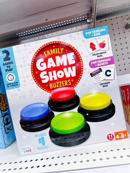 Chuckle and Roar Family Game Show Buzzers Host #target #targetchristmas #guftfurkids #kidstoys #familynight #familygames

#LTKHoliday #LTKkids #LTKfamily