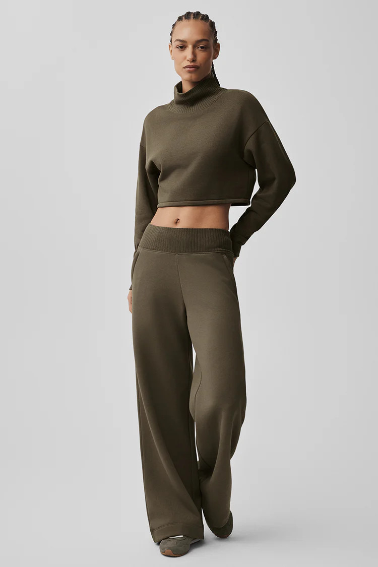 Serenity Wide Leg Sweatpant | Alo Yoga (US)