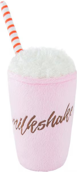 P.L.A.Y. Pet Lifestyle and You American Classic Food Milkshake Squeaky Plush Dog Toy | Chewy.com