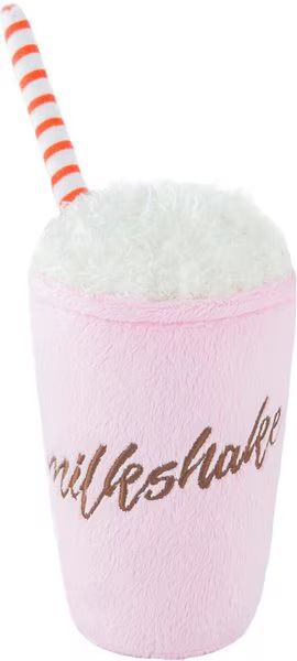 P.L.A.Y. Pet Lifestyle and You American Classic Food Milkshake Squeaky Plush Dog Toy | Chewy.com