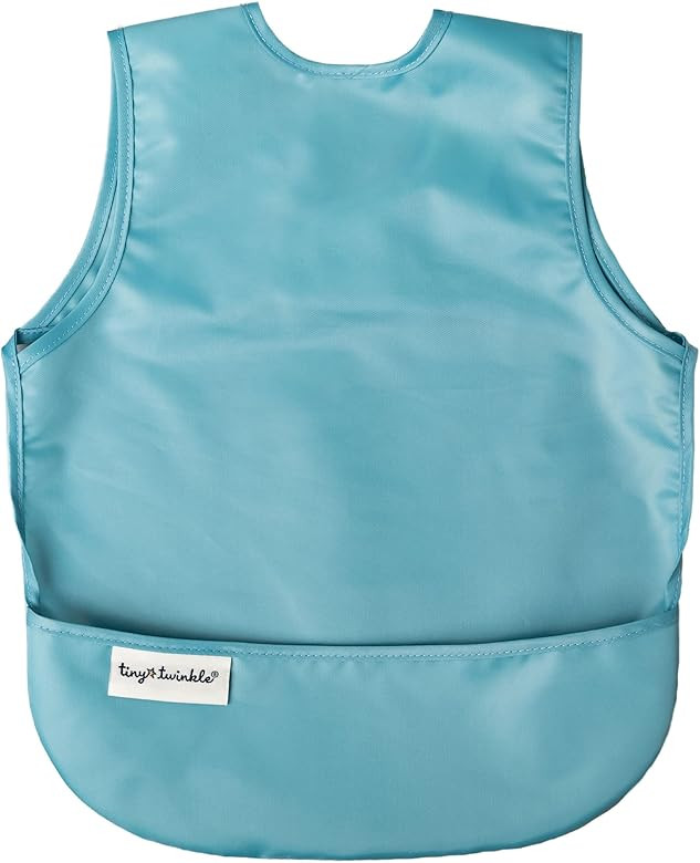 Tiny Twinkle Mess Proof Baby Bib - Waterproof Baby Apron - Machine Washable - PVC, BPA, & Phthala... | Amazon (US)