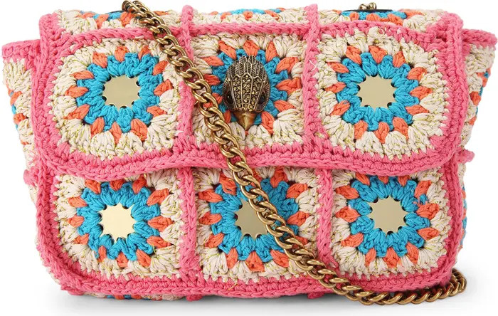 Kurt Geiger London Medium Kensington Crochet Convertible Crossbody Bag | Nordstrom | Nordstrom