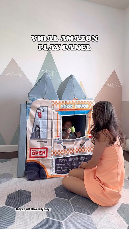 Viral amazon play panel for play couch. Viral amazon find. Amazon home find. Playroom decor ideas. Amazon home. Amazon kids. 

We have the food truck and post office my kids also like using the post office as a library! If you see something that’s not linked let me know I’m happy to share if I wasn’t able to link it 

#LTKKids #LTKHome