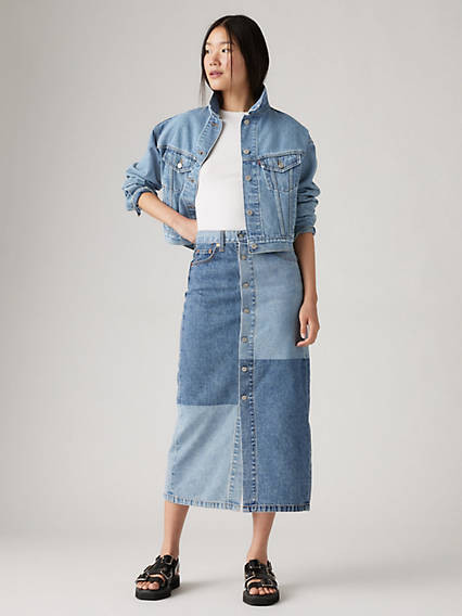 Levi's Button Midi Skirt - Women's 32 | Levi's US
