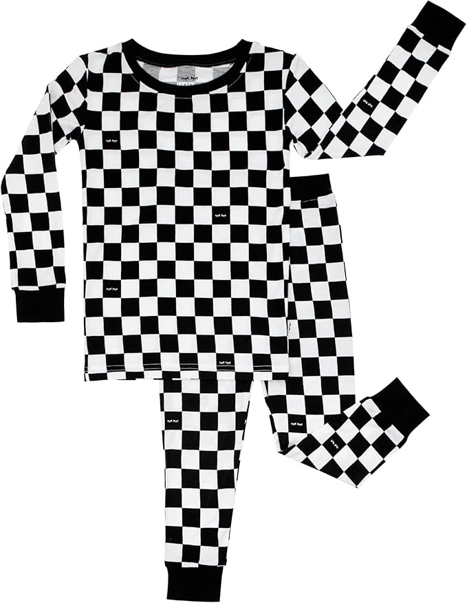 Little Sleepies Two-Piece Pajama Set for Boys & Girls, Soft Viscose from Bamboo Toddler Pajamas f... | Amazon (US)