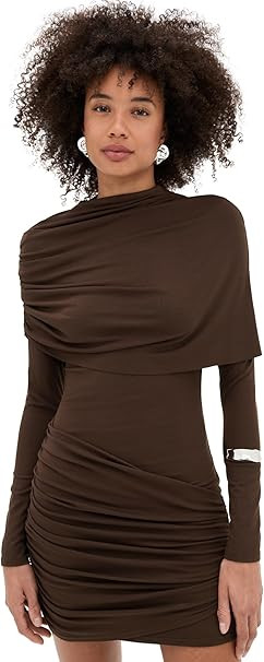 Line & Dot Women's Lior Draped Dress | Amazon (US)