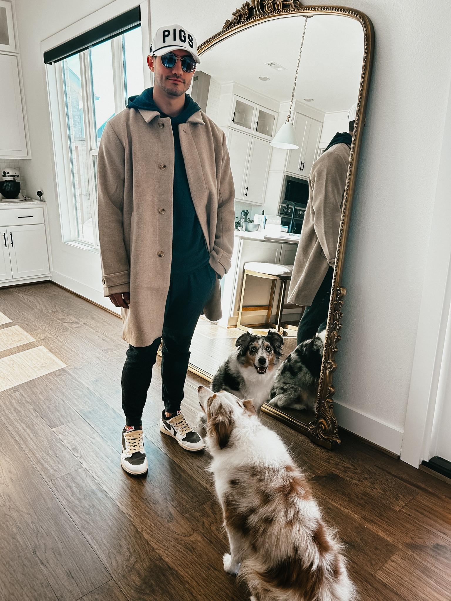 When your husband has better style than you, but you can’t be mad about it 😍