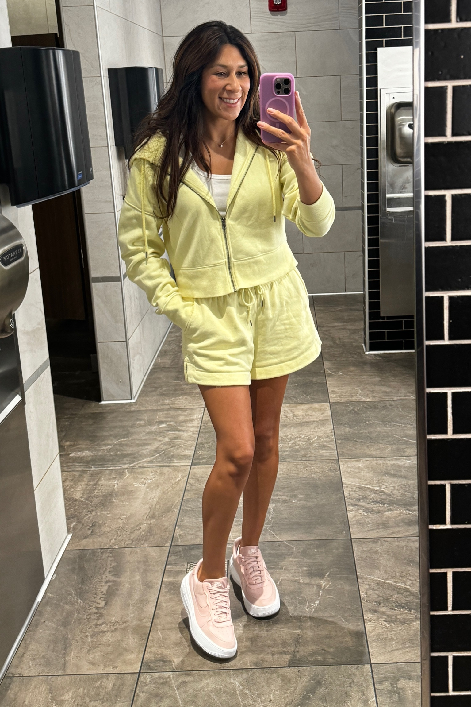 Casual Summer Outfit to take the kids to the movies! This set comes in so many colors and is so soft! Size small in bottoms and medium in top  

#LTKActive #LTKTravel #LTKFindsUnder50