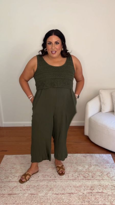 Wearing an XL in this Maurice’s jumpsuit! Such cute easy summer outfit. The linen makes it super lightweight and breezy. 

Mom outfit, busy mom outfit, easy outfit, casual outfit, casual style 

#LTKMidsize #LTKFindsUnder50 #LTKStyleTip