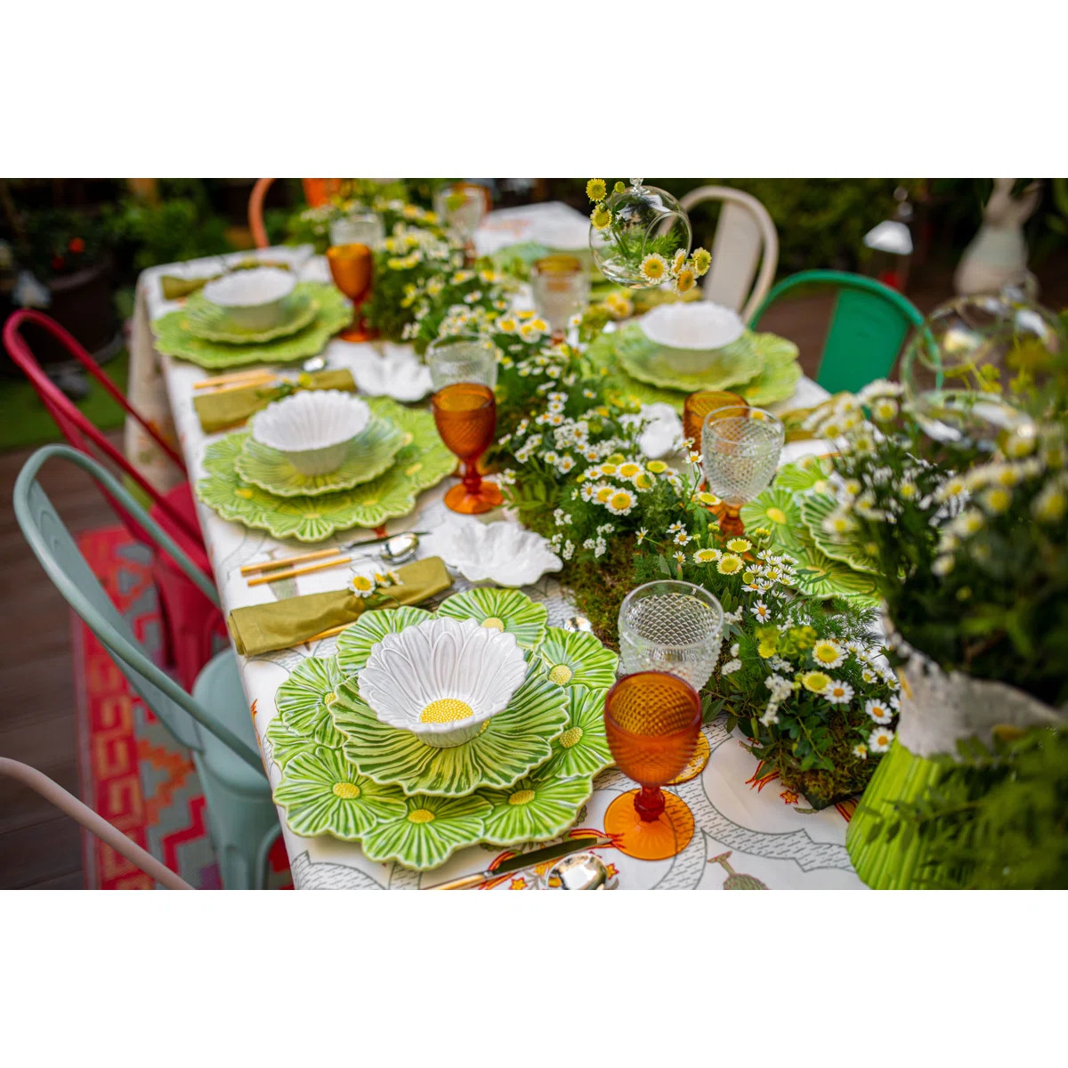 Maria Flor Charger Plate (Set of 2) | Wayfair North America