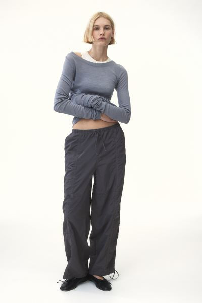 Nylon Parachute Pants | H&M (US + CA)