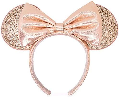 Disney Parks Exclusive - Minnie Mickey Mouse Ears Headband - Briar Rose Gold | Amazon (US)