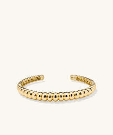 Puffy Charlotte Cuff Bracelet | Mejuri Fine Crew