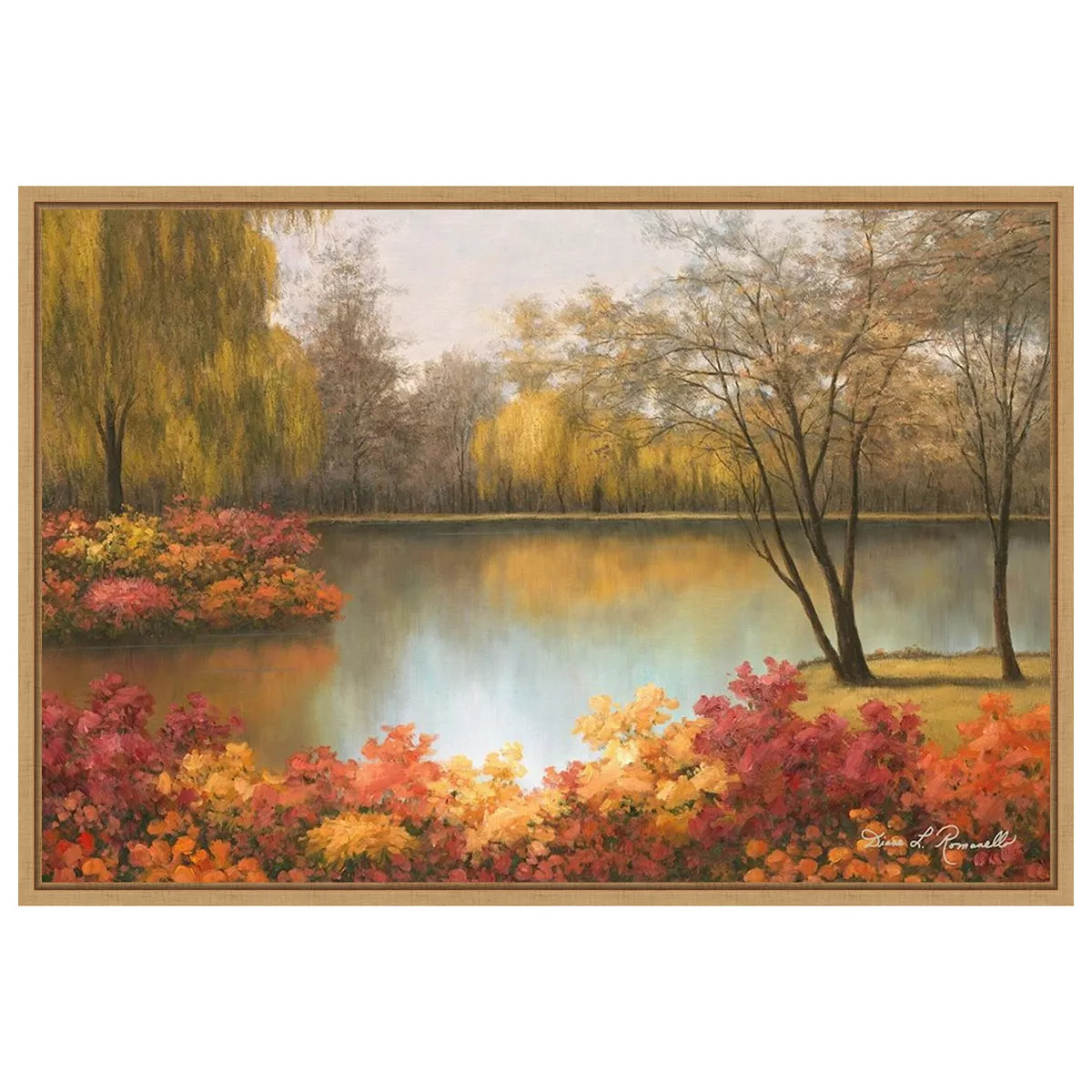 Autumn Palette by Diane Romanello Framed Canvas Wall Art Print | Kohl's