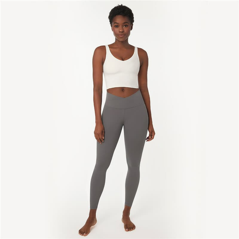 GLOWMODE SHEIN GLOWMODE X Marika Sila FeatherFit™ U Back Cropped Active Tank Top Low Impact Yoga Daily | SHEIN