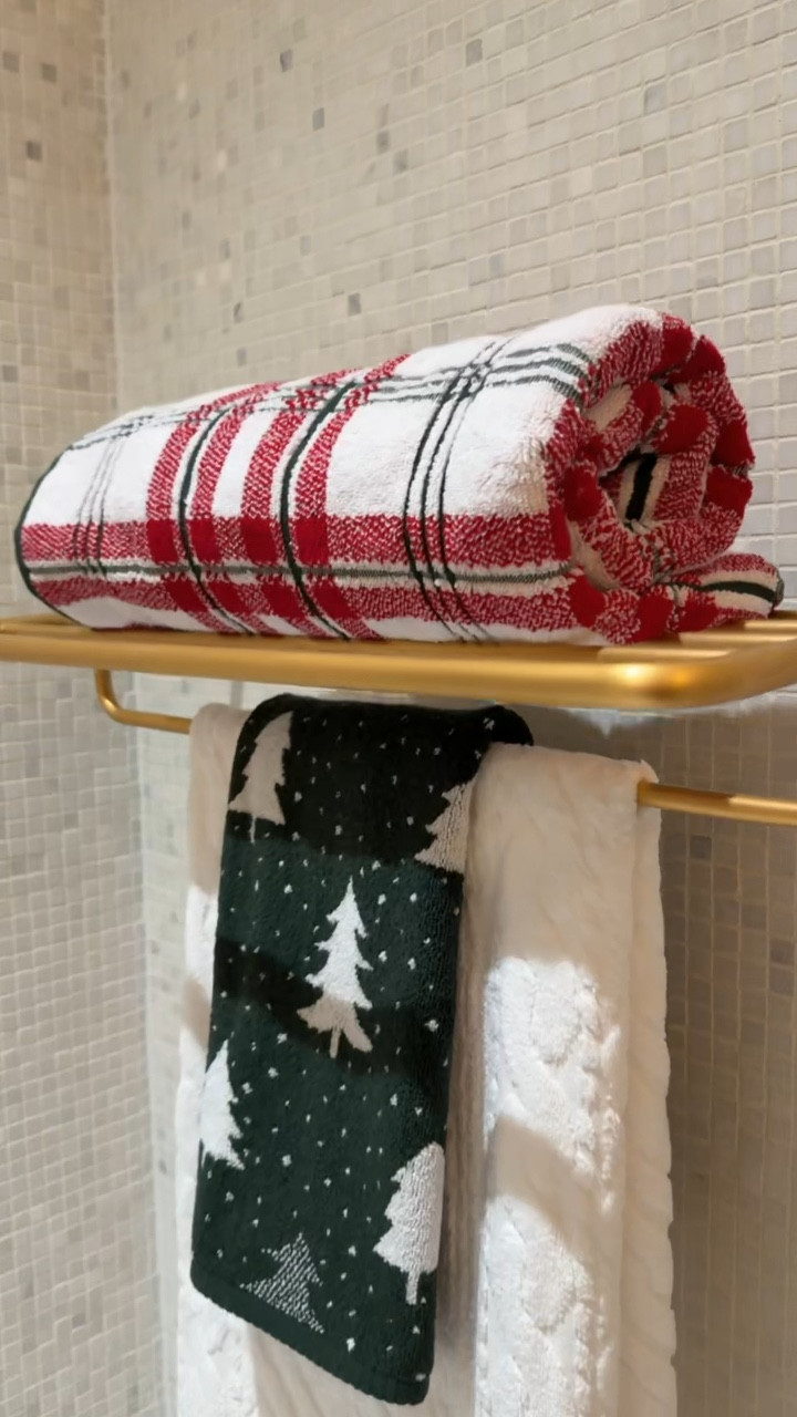 The cutest Christmas towels from @walmarthome 🎄

Christmas hand towel, festive towel, plaid towel, Walmart finds, @walmart 

#LTKSeasonal #LTKHoliday #LTKHome