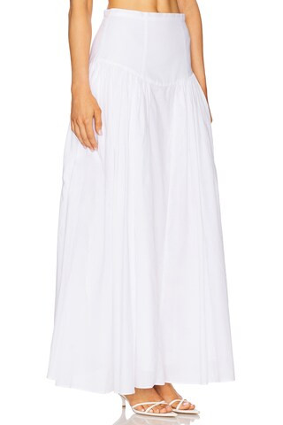 Amorette Maxi Skirt in Orchid White | Revolve Clothing (Global)