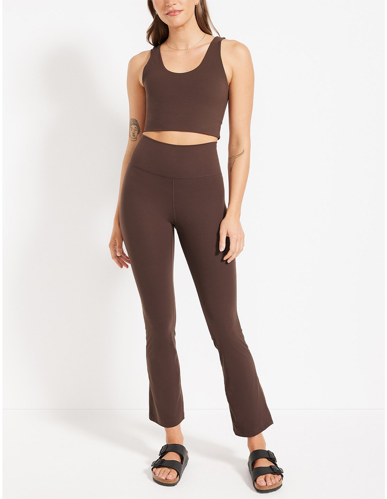 In Motion Cropped Flare Pocket Pant | David Jones (Australia & New Zealand)