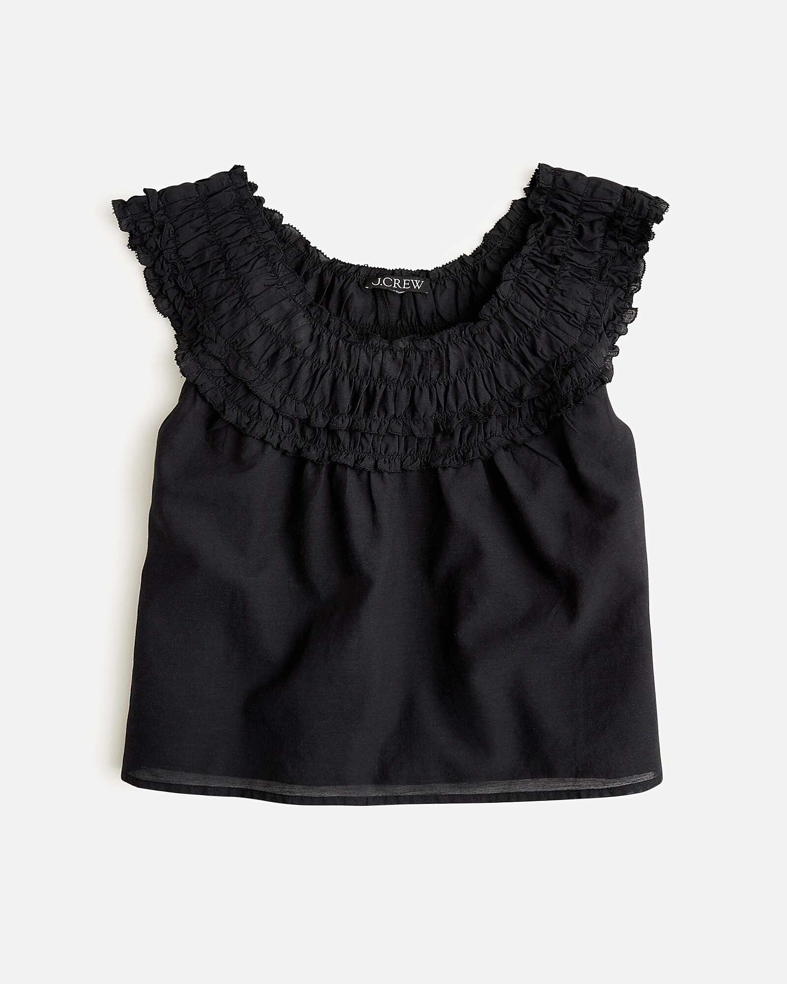 Rosalie top in cotton voile | J. Crew US