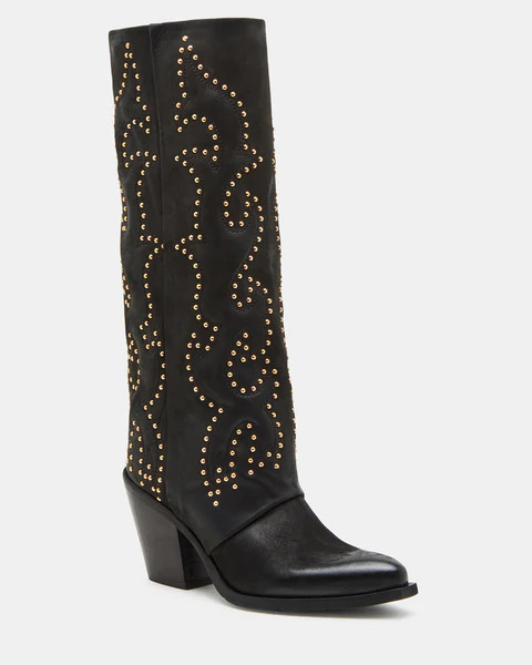 WOODIE BLACK LEATHER | Steve Madden (US)