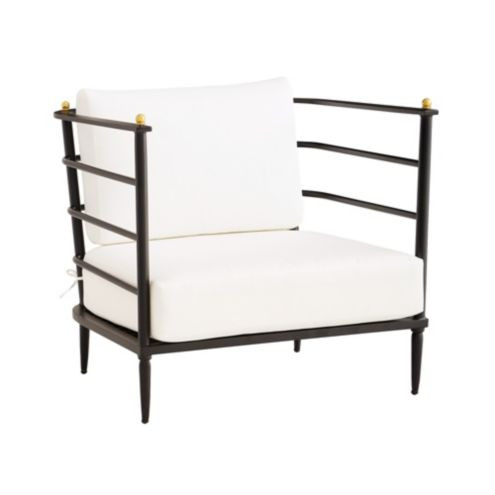 Asher Lounge Chair with Sunbrella Cushions | Ballard Designs, Inc.