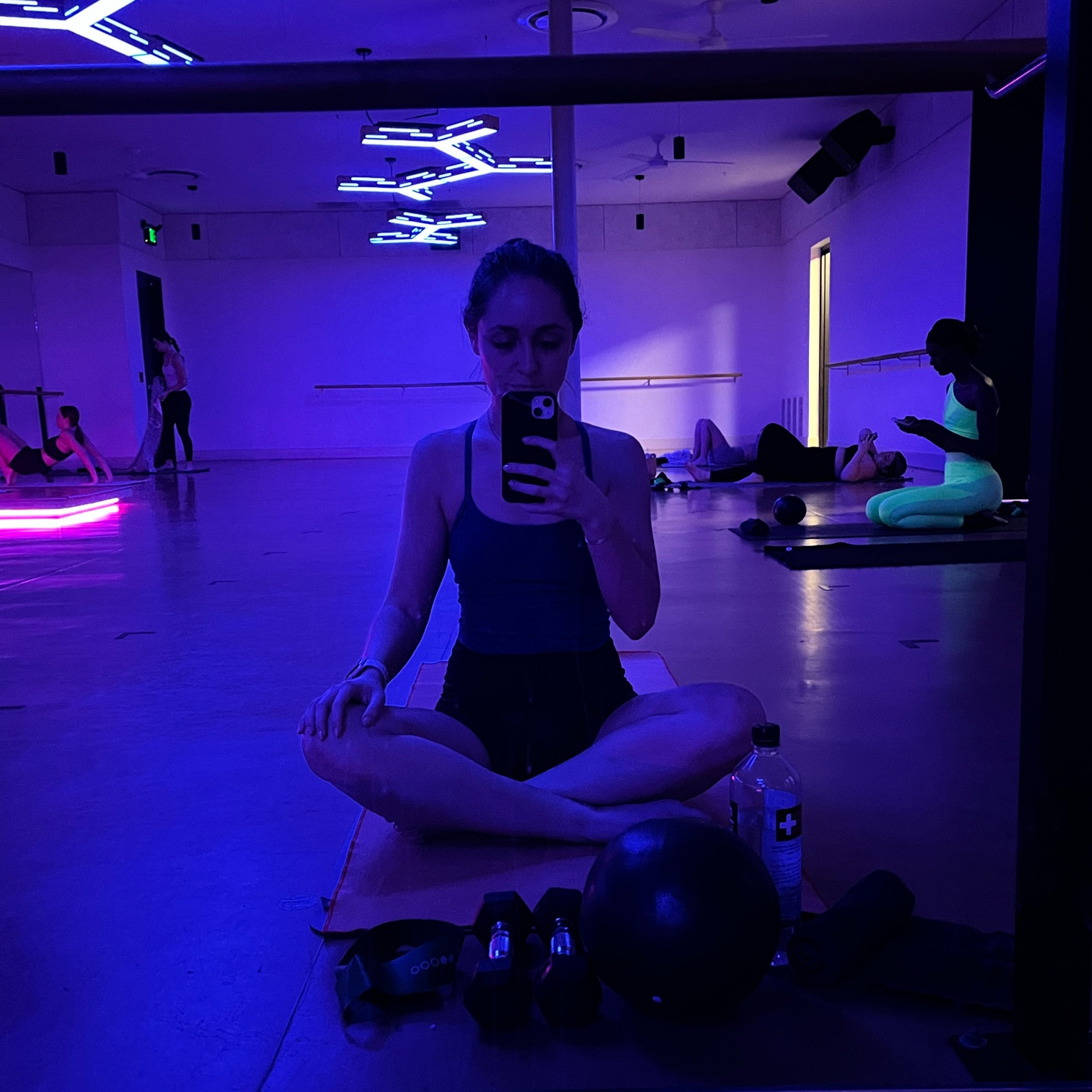 The perfect workout set! I wear these to go to hot Pilates, hot yoga, and hot barre! Yoga mat, mat towel, fitness, biker shorts, tank top

#LTKunder50 #LTKunder100 #LTKfit