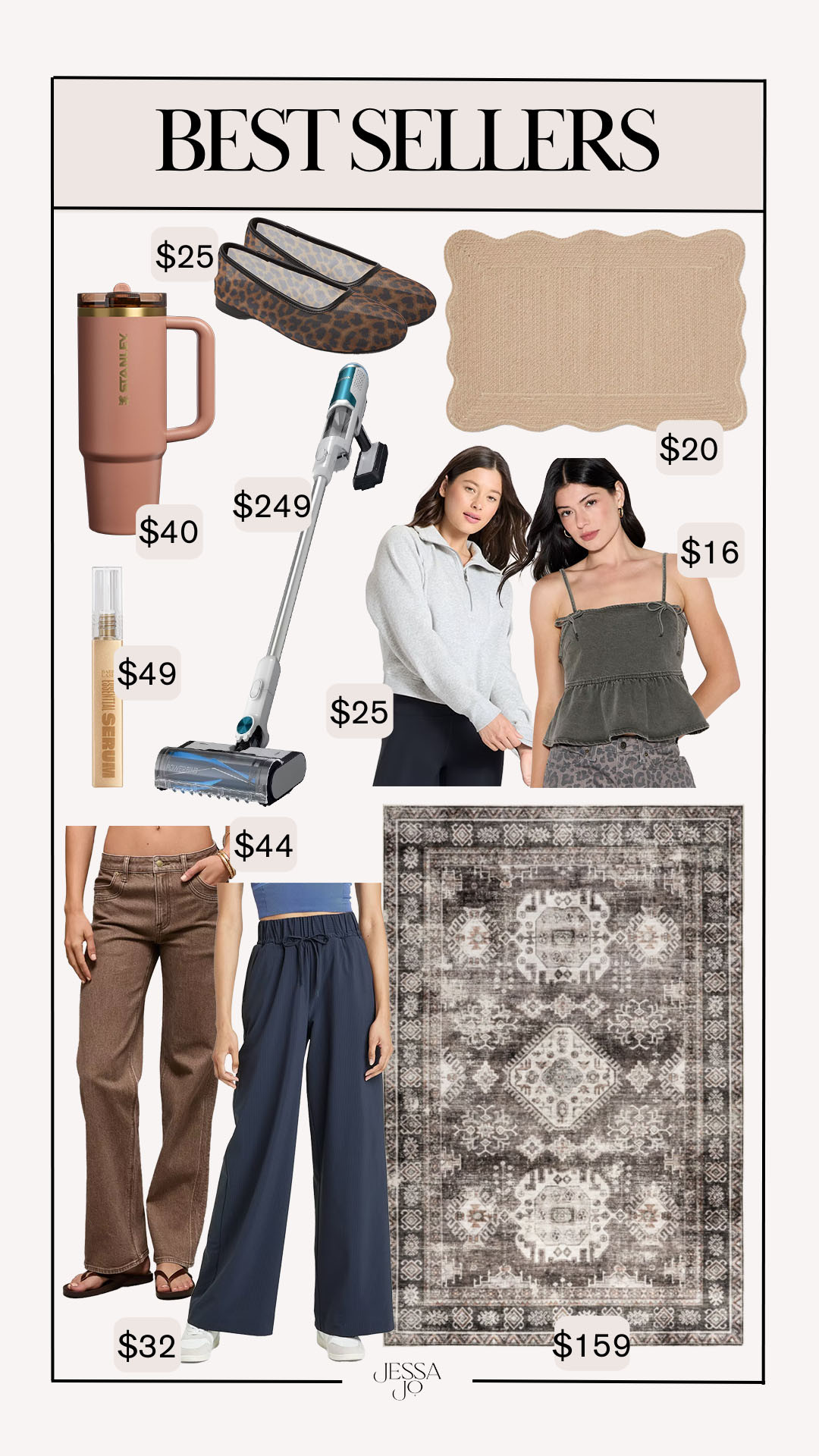 Best Sellers | Top Sellers | Area Rug | Brown Jeans | Peplum Tank | Pullover Sweatshirt | Mesh Flats | Cordless Vacuum | Stanley Cup 

 #LTKSeasonal #LTKFindsUnder100 #LTKStyleTip