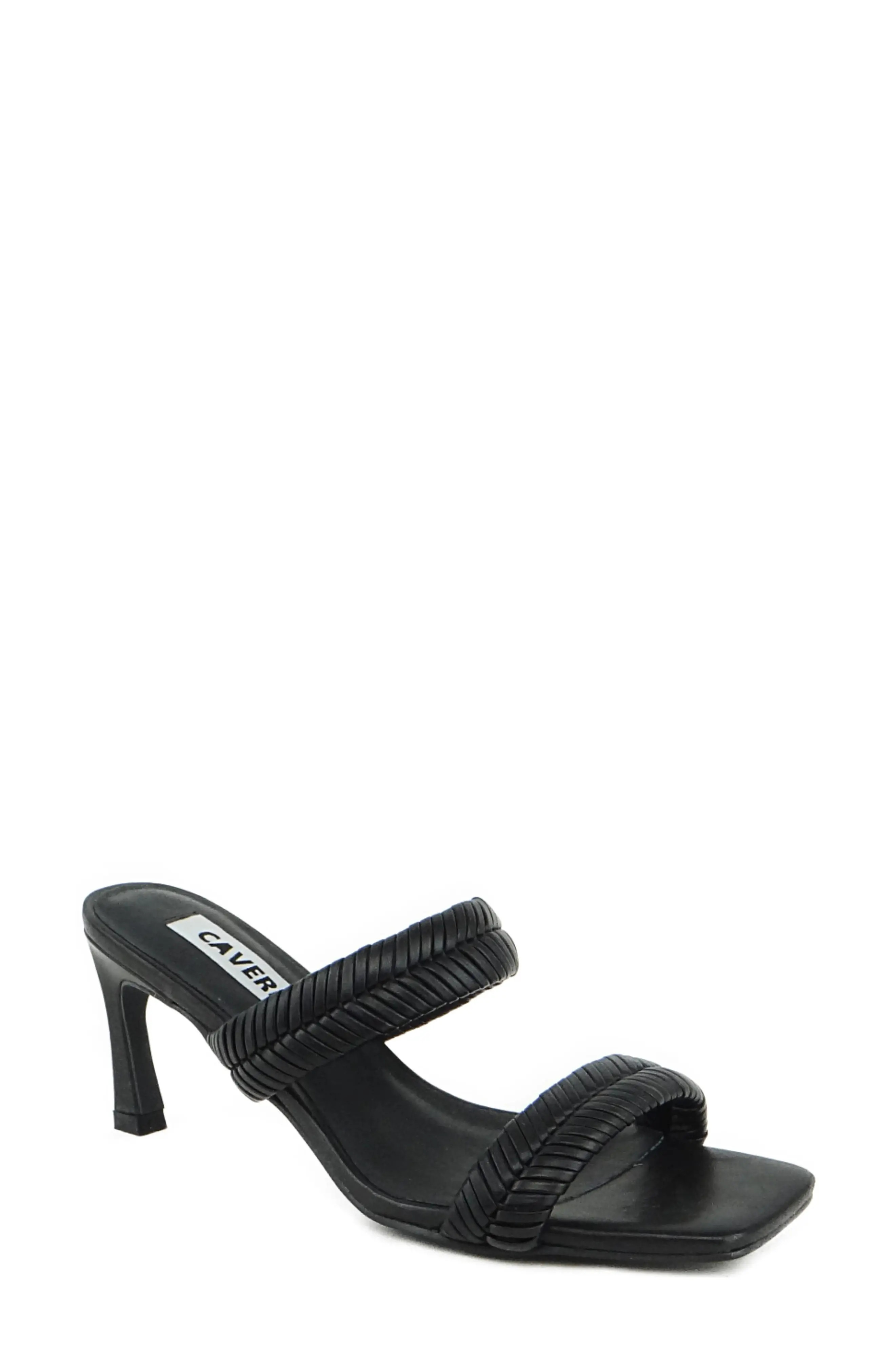 Women's Caverley Double Strap Slide Sandal, Size 9US - Black | Nordstrom
