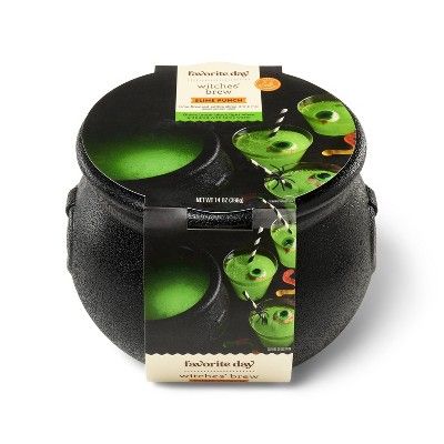 Halloween Green Slime Drink Mix in Cauldron - 14oz - Favorite Day™ | Target