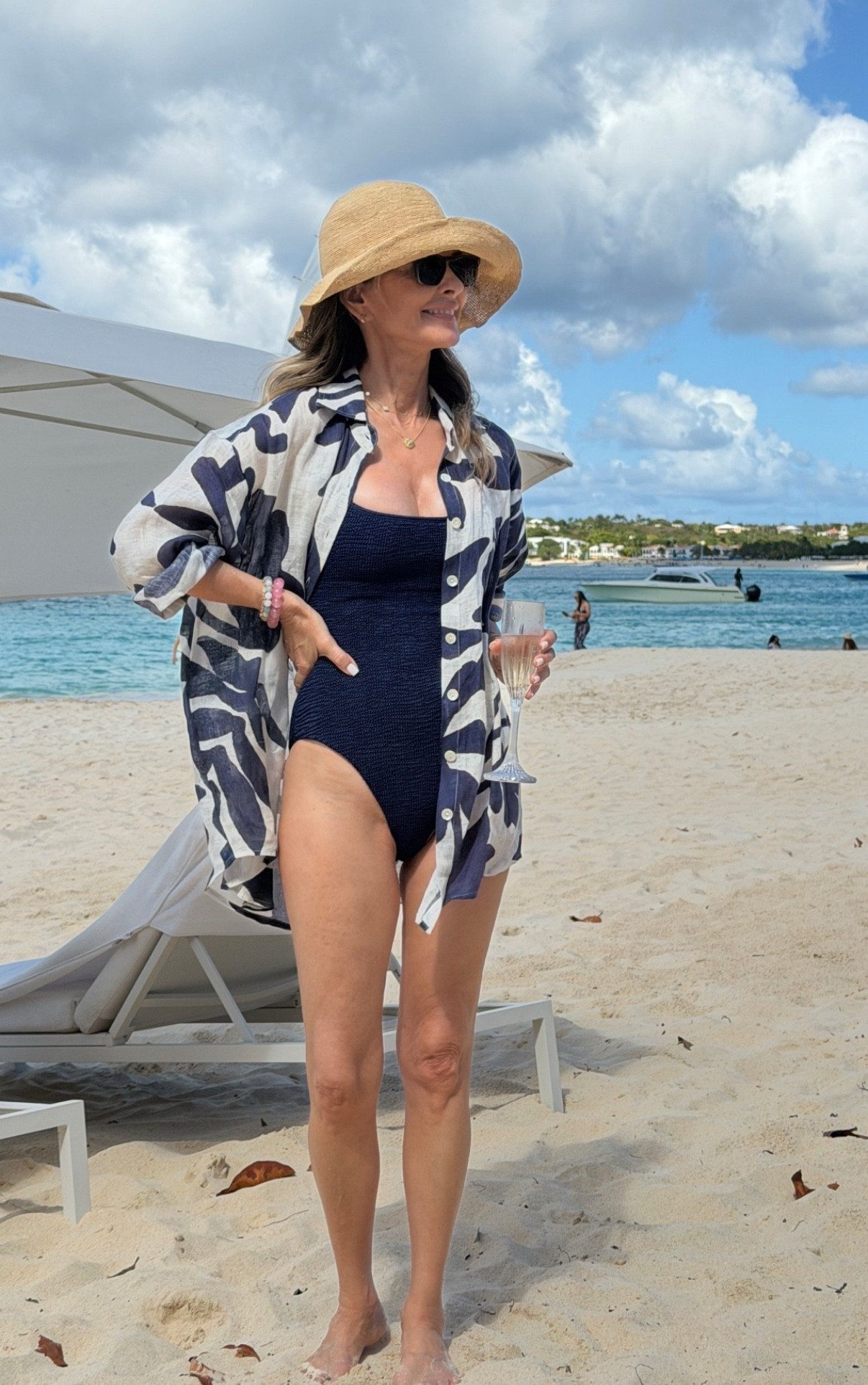 A favorite suit and cover-up sz XS 


#LTKTravel #LTKOver40 #LTKSwim