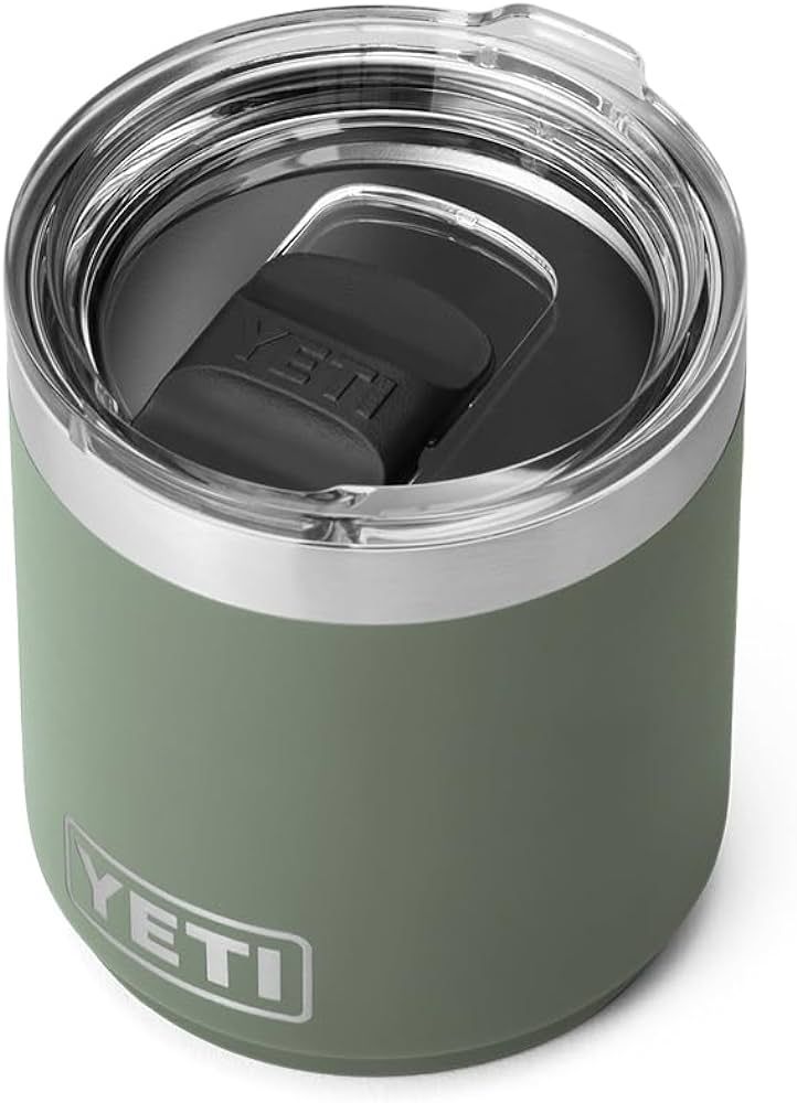 YETI Rambler 10 oz Stackable Lowball 2.0, Vacuum Insulated, Stainless Steel with MagSlider Lid, C... | Amazon (US)