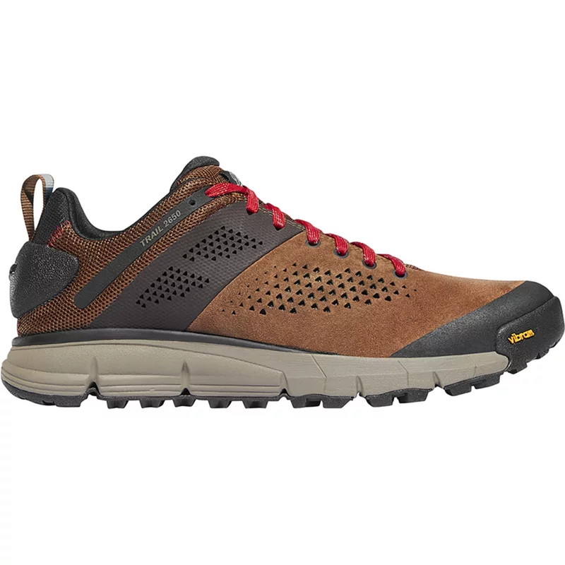 Danner Men's Trail 2650 Hiking Boots Brown/Red, 7 - Men's Outdoor at Academy Sports | Academy Sports + Outdoors