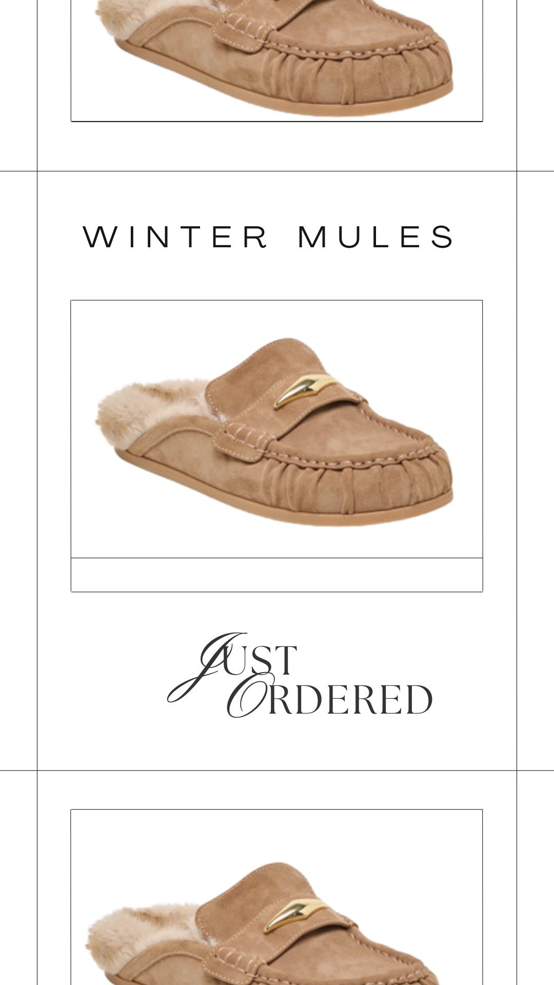 Just ordered these winter mules. Review save the size down. Clogs, sherpa mules 