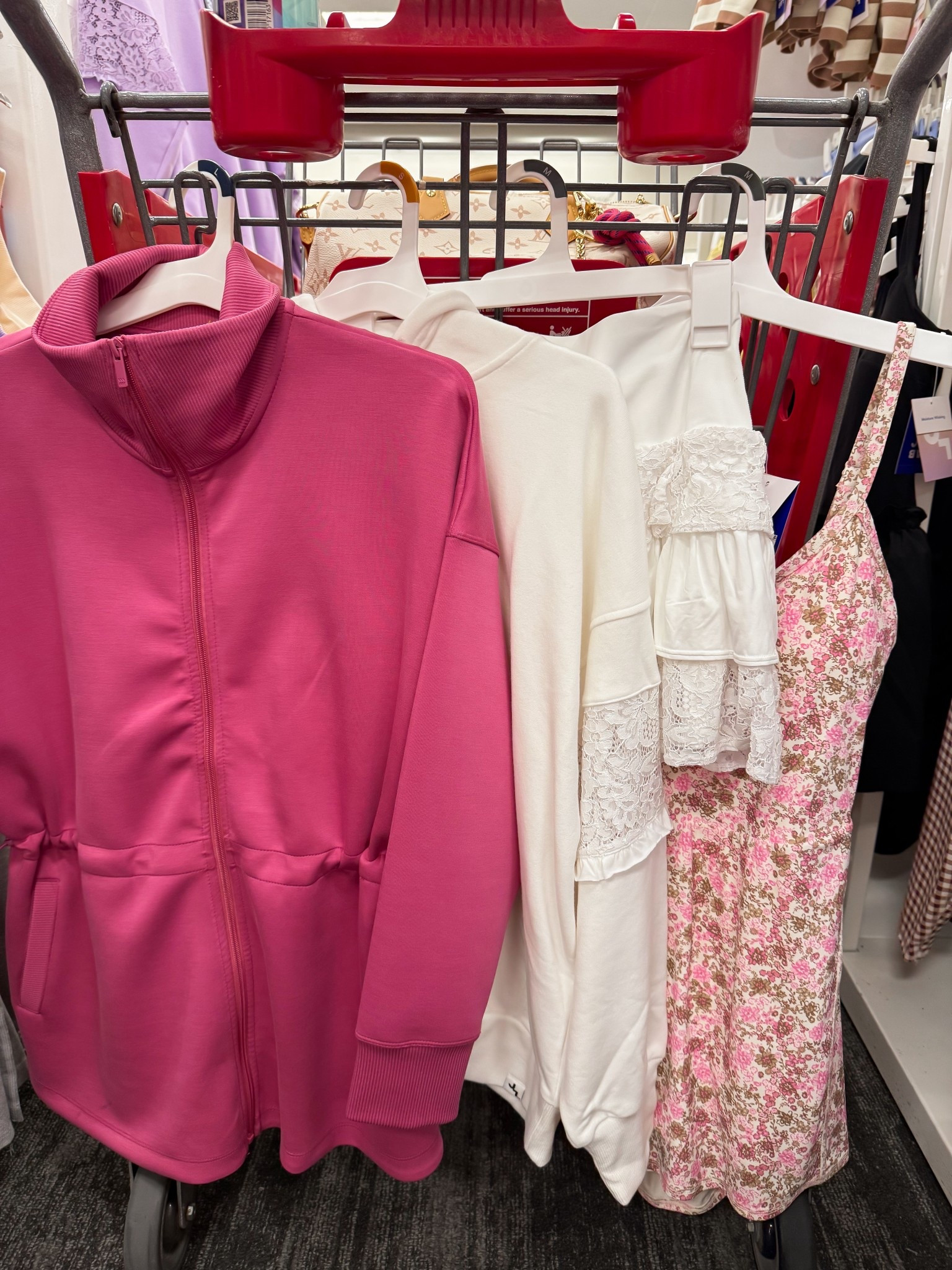 New arrivals at target!
Size medium jacket
Size medium skort * dress 
Size small sweatshirt 

#LTKFindsUnder50 #LTKfitnessgoals #LTKgrwm