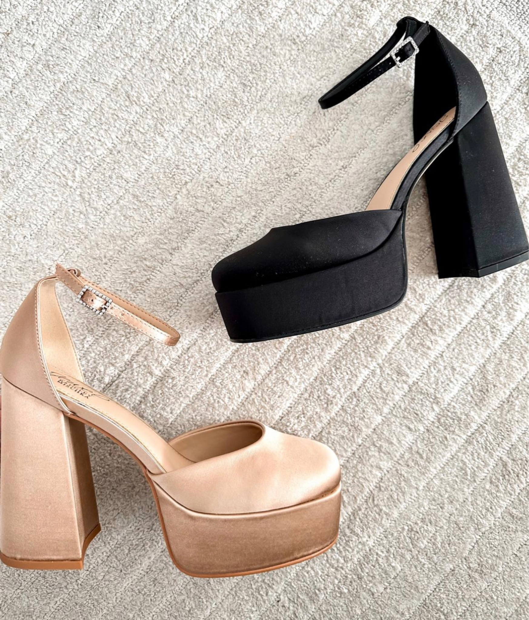Platform heels 


#LTKSeasonal #LTKHoliday #LTKstyletip