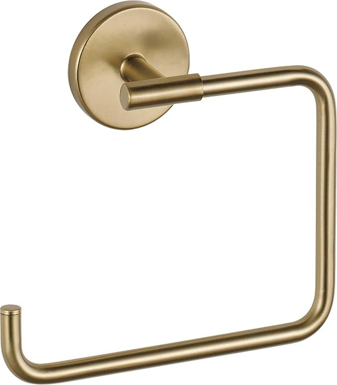 Delta 759460-CZ Trinsic Towel Ring in Champagne Bronze | Amazon (US)