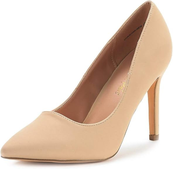 DREAM PAIRS Women's Heels Pump Shoes | Amazon (US)
