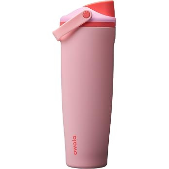 Owala FreeSip Sway Stainless Steel Water Bottle 40 oz Angel Food Cake | Amazon (US)