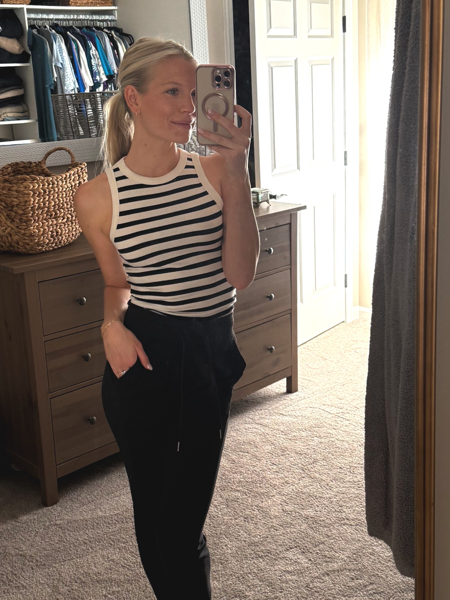 Basics basics basics!! Snagged some basics from #target #circleweek and loving the high neck tank this spring!! And my
Lulu joggers, oldie but a goodie- I’ll link em 

#LTKFindsUnder50 #LTKStyleTip #LTKSeasonal