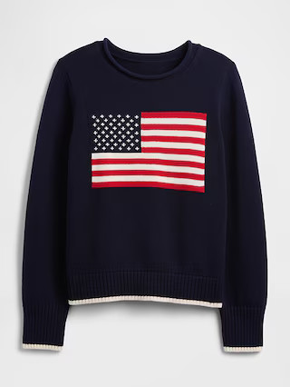 Roll Neck Americana Intarsia Sweater | Gap Factory