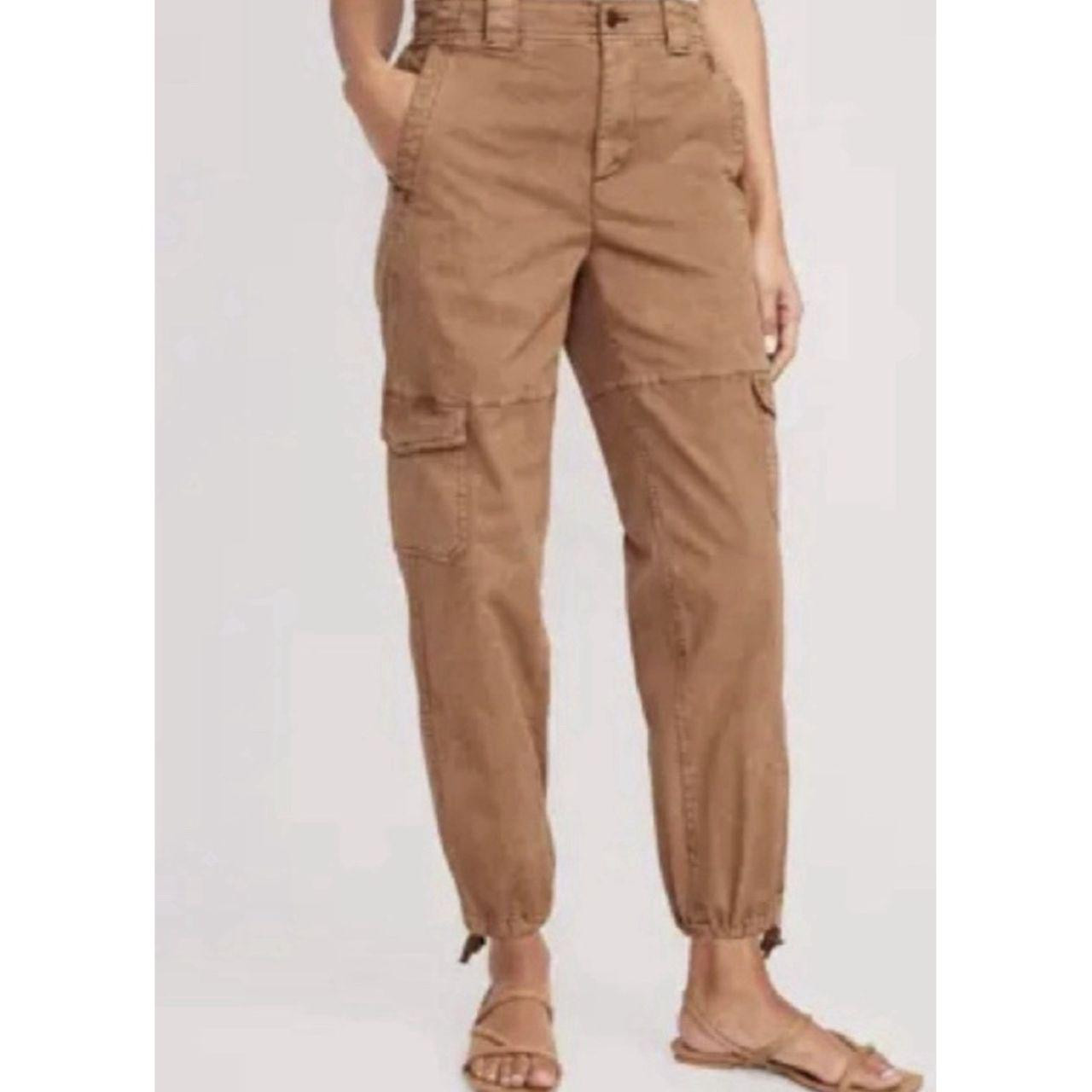 Old Navy Women's Pants - Brown | Depop US